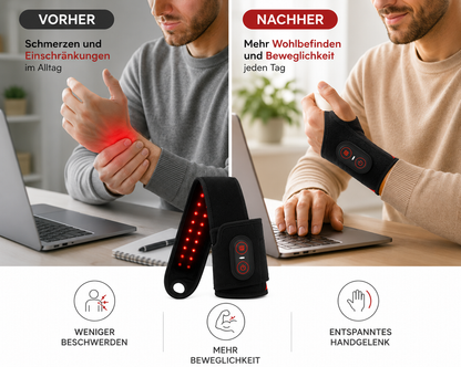 RedMend™ Lichtbandage für Handgelenk & Daumen