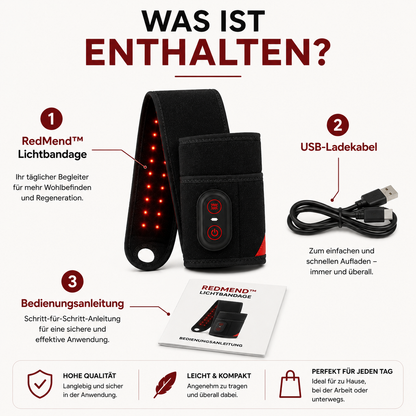 RedMend™ Lichtbandage für Handgelenk & Daumen
